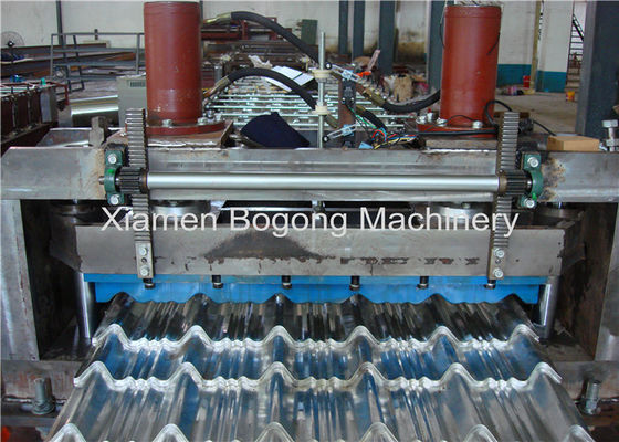 Aluminum Sheet Step Tile Roof Roll Forming Machine